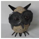 Resin & Tin Owl Figure