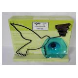 Art Glass Bird Feeder W/ Stake