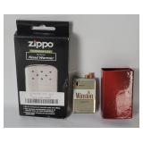 Pocket Ashtray, Zippo Hand Warmer