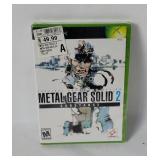 Sealed Xbox Metal Gear Solid 2 Game