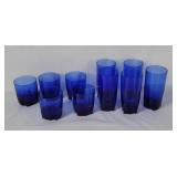 Cobalt Blue Drinking Glasses