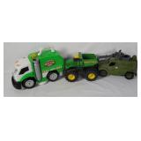 Toy Trucks - Jakks Garbage, Ertl Monster