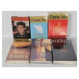 6 Danielle Steel Hardcover Books