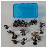 Assorted Rpg Figures & Dice