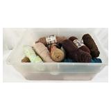 Tote Full Of Assorted Yarn, Wintuk, Pop