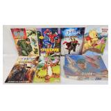 Coloring Book Lot & Vtg Gi Joe Puzzle