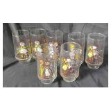 7 Holly Hobbie Coca Cola Glasses