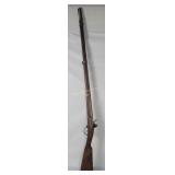 Vtg Elg Flintlock Black Powder Long Rifle