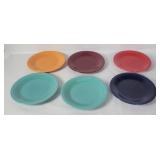 6 Fiesta ware Dinner Plates