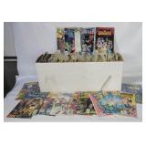 Box Of Assorted D C & Marvel Comics