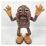 Carved Wood California Raisin Figure 1988