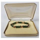 Sterling & Jade Bracelet