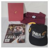 Nba Cavs Shirt, Hat, Book & Magazine