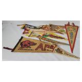 Vtg Small Tourism Pennants