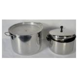 3 Stock Pots - Aluminum & Stainless