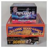 Games Lot - Mindtrap, Zobmondo, Scene It