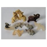 Assorted Elephant Figurines