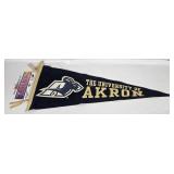 University Of Akron Pennant