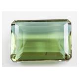 92.50ct Emerald Cut Green Natural Alexandrite GGL