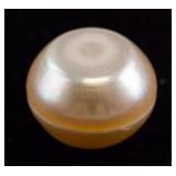 7ct Round Pinkish Natural Pearl w/ GGL