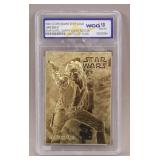 1996 Score Board 23kt Gold Han Solo Card WCG 10