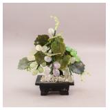 Chinese Hardstone Grapevine Bonsai Planter