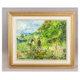 Oil on Canvas Sgd Claude Monet Garfield Galleries