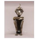 Vintage Silver-plated Native Sculpture