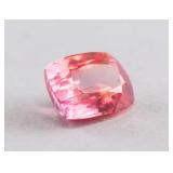 14.35ct Cushion Cut Pink Padparadscha Sapphire