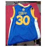 Two Curry jerseys