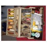 Plano tackle box packed with lures 7.5 13.5x8