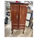 Seven drawer jewelry cabinet 46x 23x 17 see