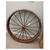 Large metal truck  wheel