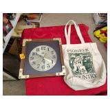 Pioneer clock and pioneer bag