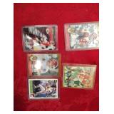 5 Joe Montana cards