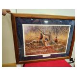 Framed pheasant print see below2005-06