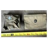 WWII US Army M1942 First Aid Kit Canvas Pouch,
