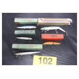 LOT OF 5 LURES IN BOX