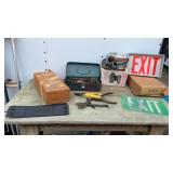 Jointer Straps, Exit Signs, Shopmate Jig Saw