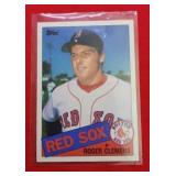 1985 Topps Red Sox Roger Clemens