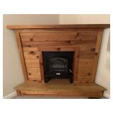 Handmade Corner Fireplace Frame with Radcliff