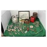 Miscellaneous Including Silverware, Keen Kutter