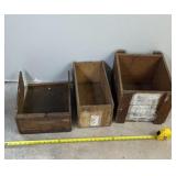 Ammo Boxes and Fruit Box