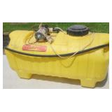 Scorpion 25 gal 12 volt sprayer.