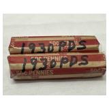 1930-PDS Wheat Penny Rolls