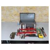 Craftsman tool box, Black and Decker Boring bits,