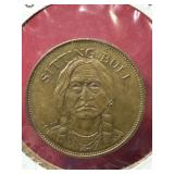 Sioux Tribe Sitting Bull Coin