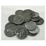 17 1943 Steel War Time Pennies