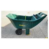 Plastic Wheelbarrow, Hose, & Hose Sprayer Heads