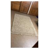 Tan Area Rug 94x60